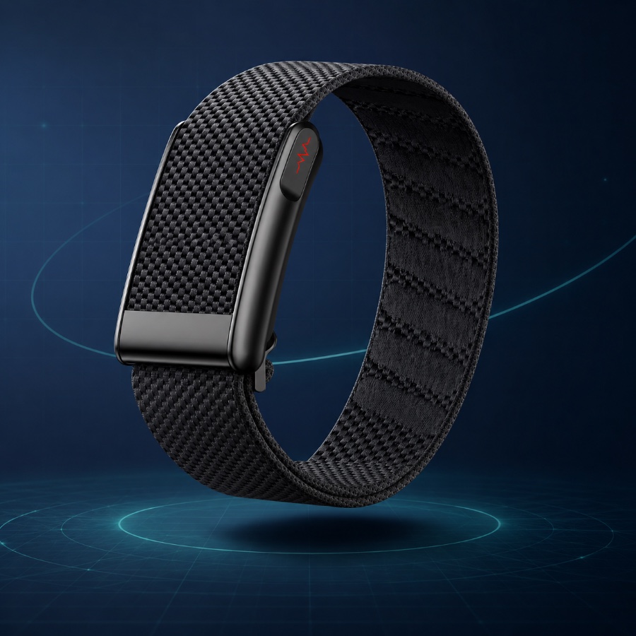 GLP Care Band — woven strap and sensor core