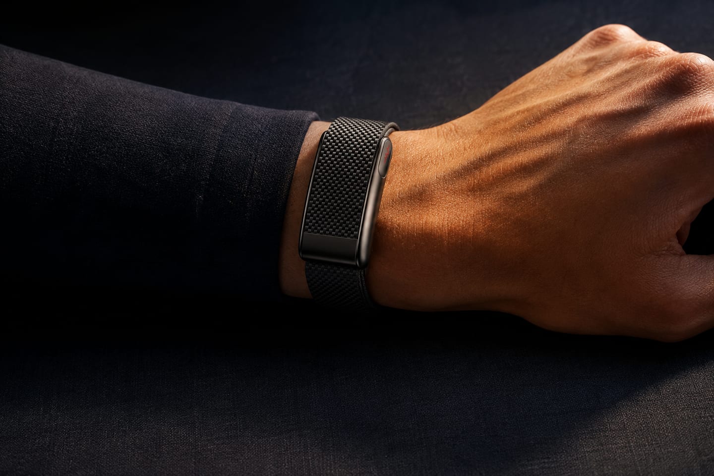 The GLPCare Band worn on the wrist